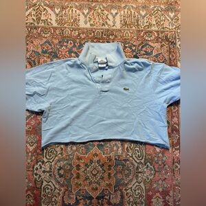 Custom Made Lacoste Crop Top